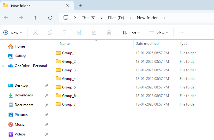 DupGrup screenshot 3