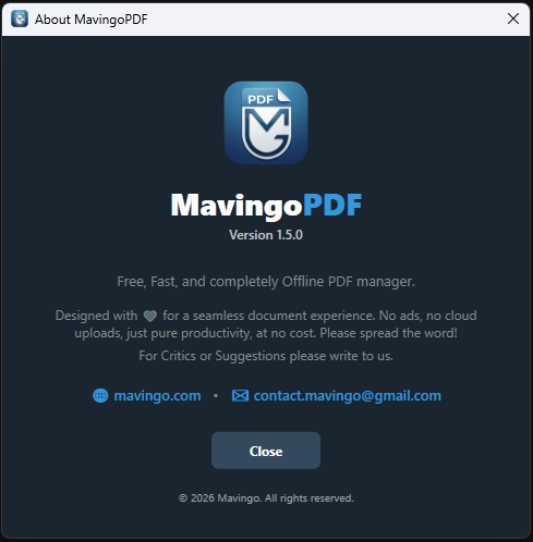 MavingoPDF screenshot 2
